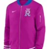 Nike Royals 2026 City Connect Purple Bomber Jacket