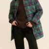 Nikki Garcia The Traitors US S03 Green Plaid Coat