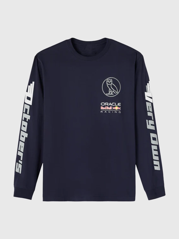 OVO x Red Bull Racing 2026 Long Sleeve T-Shirt