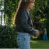 Off Campus S01 Mika Abdalla Cropped Leather Jacket