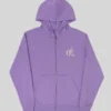 Olivia Rodrigo YSPSFAGSIL Purple Zip-Up Hoodie