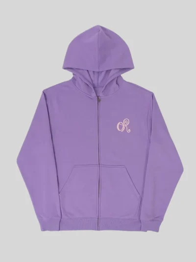 Olivia Rodrigo YSPSFAGSIL Purple Zip-Up Hoodie