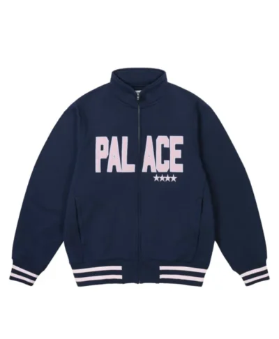 Palace Sporty Zip Funnel Blue Jacket