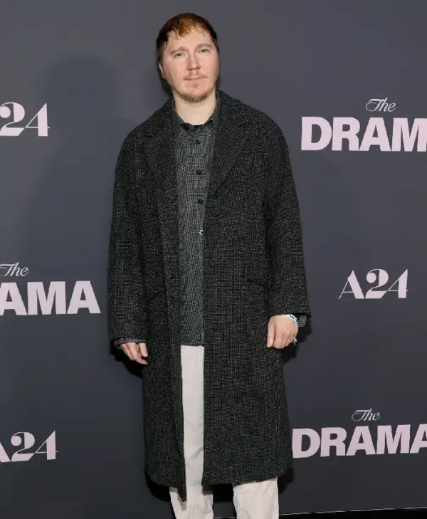 Paul Dano Drama Premiere Coat