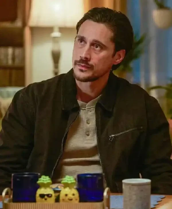 Peter Gadiot Memory Of A Killer Brown Jacket