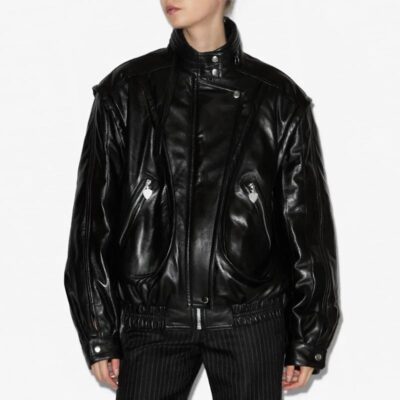 Rita Ora Leather Jacket