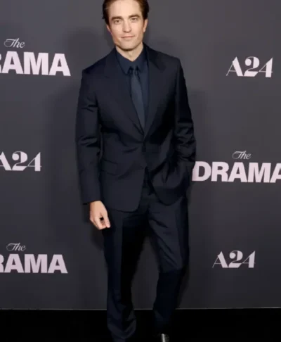 Robert Pattinson Drama Premiere Black Suit