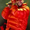 Ryan Castro Colombia Red Puffer Jacket