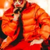 Ryan Castro Colombia Red Puffer Jacket