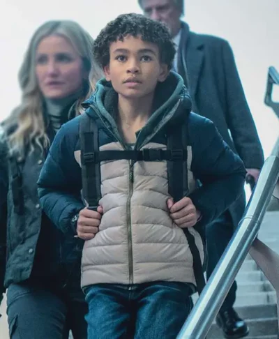 Rylan Jackson Back in Action 2025 Black Puffer Jacket