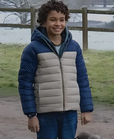 Rylan Jackson Back in Action 2025 Black Puffer Jacket