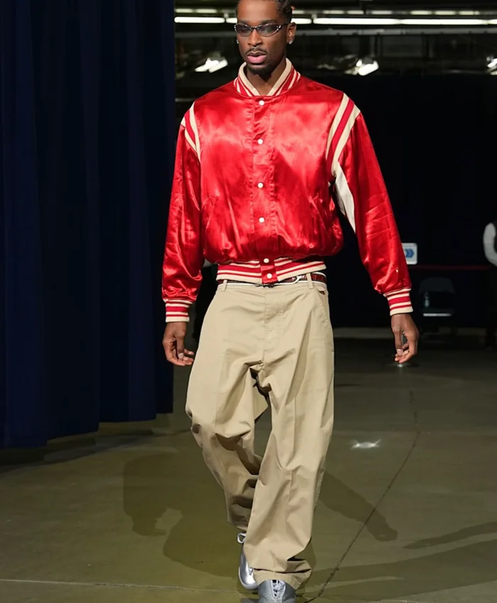 SGA Pop-Color Red Polo Ball Jacket