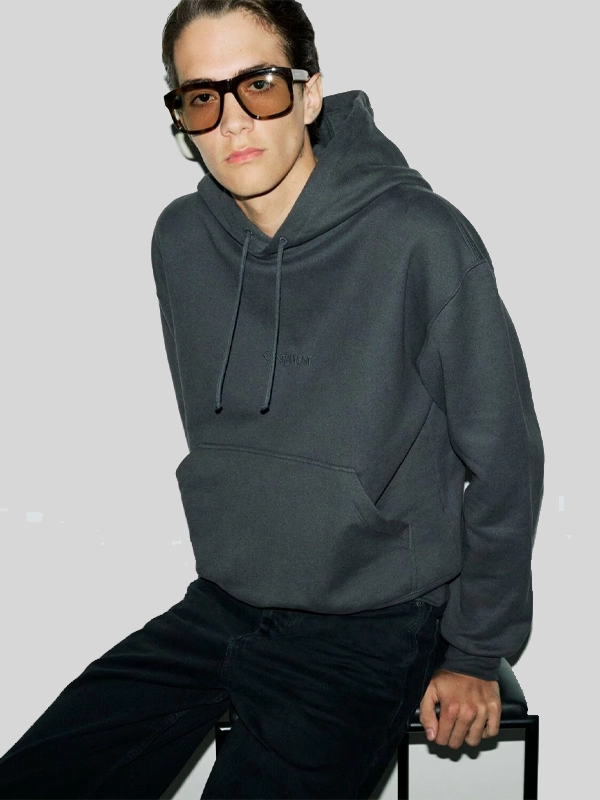 Saint Laurent Black Hoodie