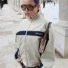 Saint Laurent Windbreaker beige Jacket