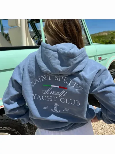 Saint Spritz Yacht Club Blue Hoodie