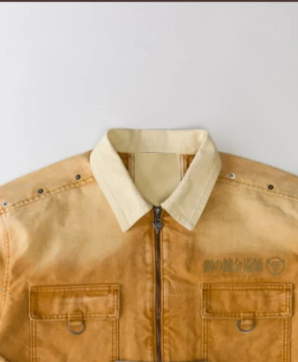 Scar Anime Fullmetal Alchemist Trucker Jacket