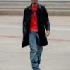 Shai Gilgeous-Alexander Black Leather Coat MVP 2