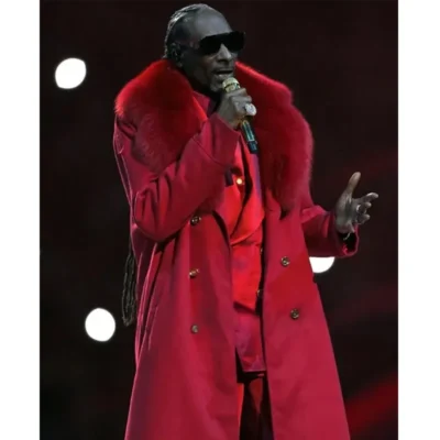 Snoop Dogg Red Coat