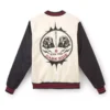Star Wars Darth Vader White Varsity Jacket