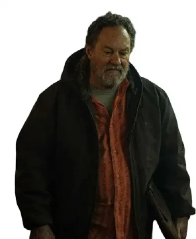 Stephen Root Brown Hooded Jacket Widows Bay