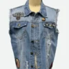 Stranger Things Eddie Munson Retro Denim Vest
