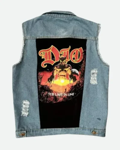 Stranger Things Eddie Munson Retro Denim Vest