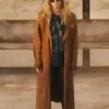 Supergirl 2026 Milly Alcock Brown Coat