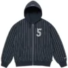 Supreme Devils Logo Striped Jacket Streetwear Edition