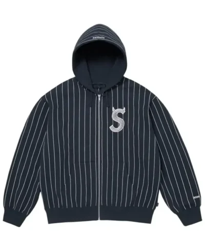 Supreme Devils Logo Striped Jacket Streetwear Edition