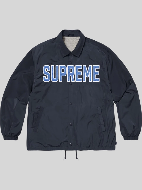 Supreme Spellout Coaches Blue Jacket