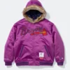 Supreme x Atlanta Braves Purple Jacket