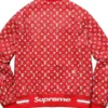 Supreme x Louis Vuitton Leather Baseball Jacket Edition