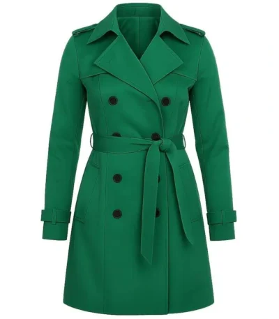 Tamera Mowry-Housley Green Coat