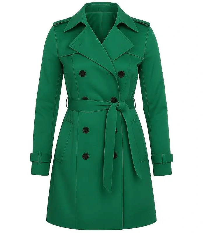 Tamera Mowry-Housley Green Coat