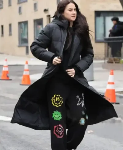 Tell Me Lies 2026 Shailene Woodley Quilted Puffer Coat