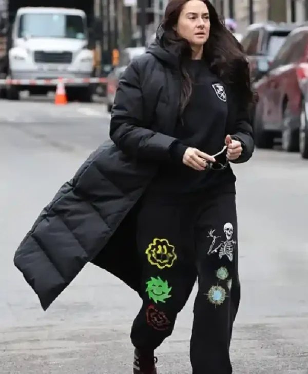 Tell Me Lies 2026 Shailene Woodley Quilted Puffer Coat