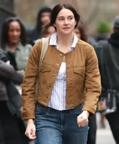 Tell Me Lies Shailene Woodley Brown Denim Jacket