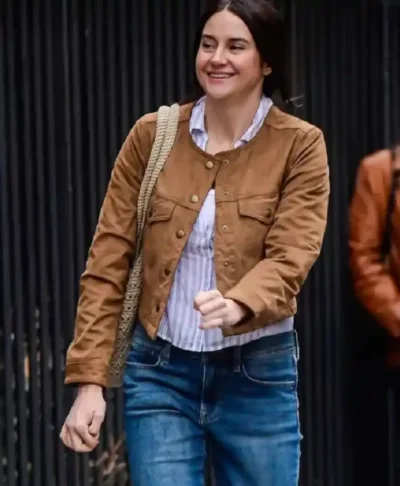 Tell Me Lies Shailene Woodley Brown Denim Jacket