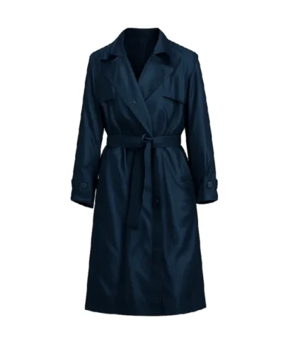 Tessa Thompson His & Hers Blue Coat