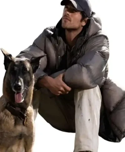 The Dog Stars 2026 Jacob Elordi Puffer Coat
