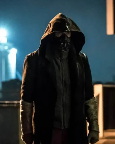 The Flash Chris Klein Black Trench Coat