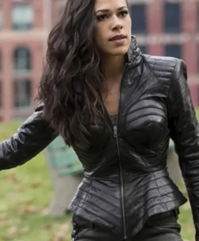 The Flash Season 4 Gypsy Black Leather Jacket