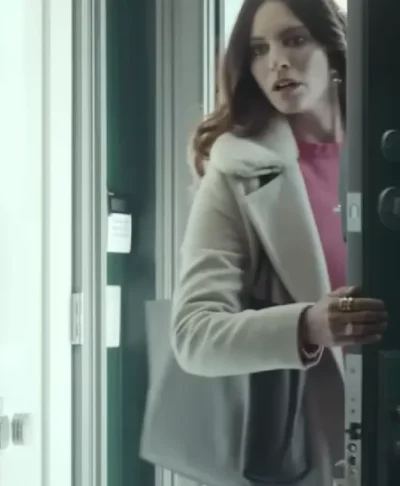 The Night Agent S03 Genesis Rodriguez Wool Coat