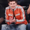 Timothée Chalamet NY Knicks Playoffs Avirex Leather Jacket