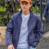 Tom Holland Paris 2026 Blue Jacket