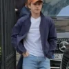 Tom Holland Paris 2026 Blue Jacket
