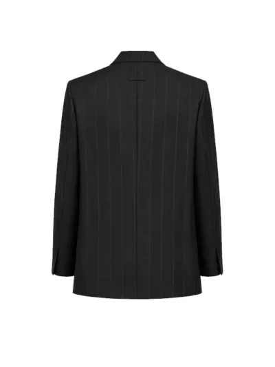 Travis Kelce Pinstripe Blazer