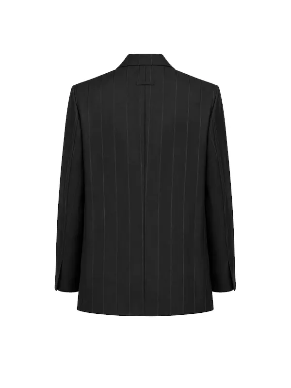 Travis Kelce Pinstripe Blazer