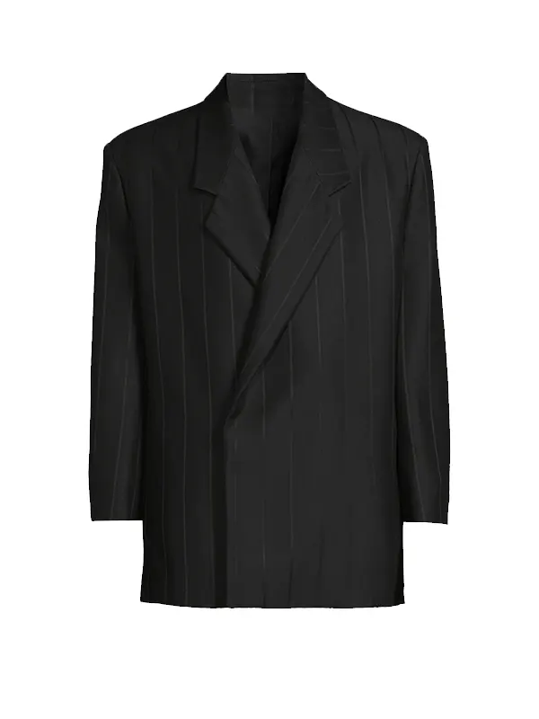 Travis Kelce Pinstripe Blazer