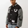 True Religion OG Boxy Varsity Jacket Streetwear Edition